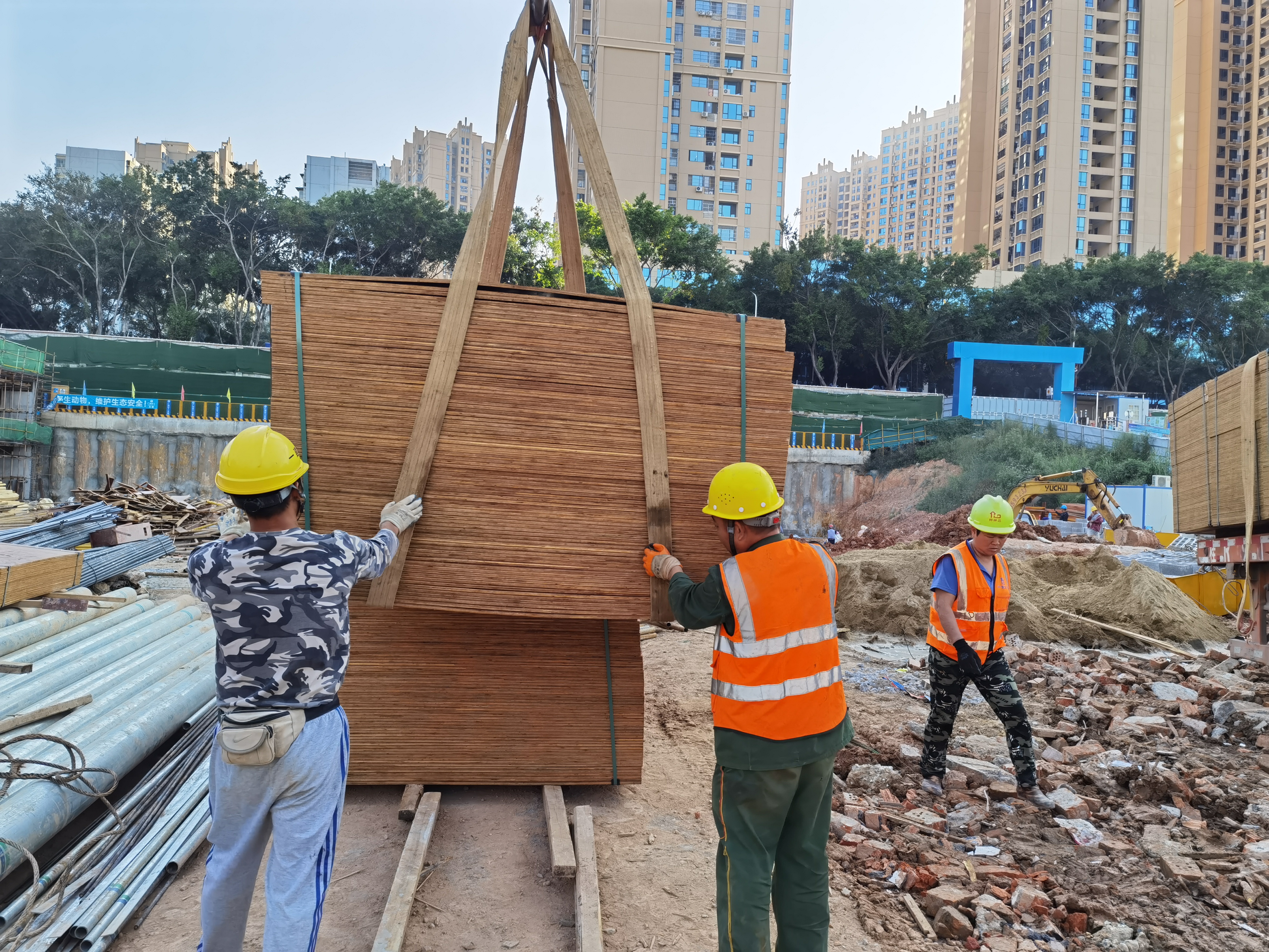 山河建設集團有限公司南寧項目再次采購金生水建筑模板和木方